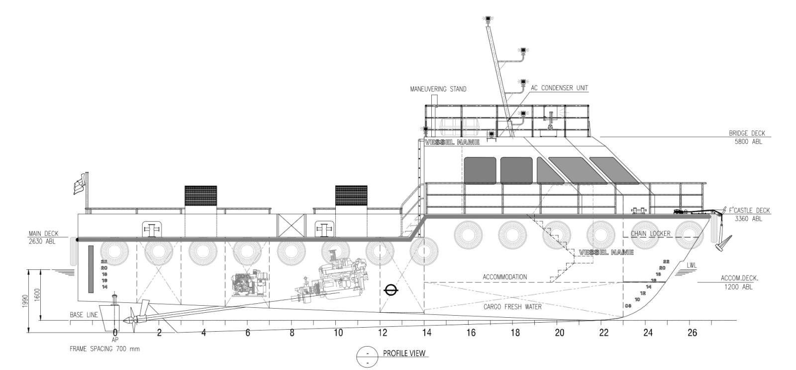 20m Crew Boat