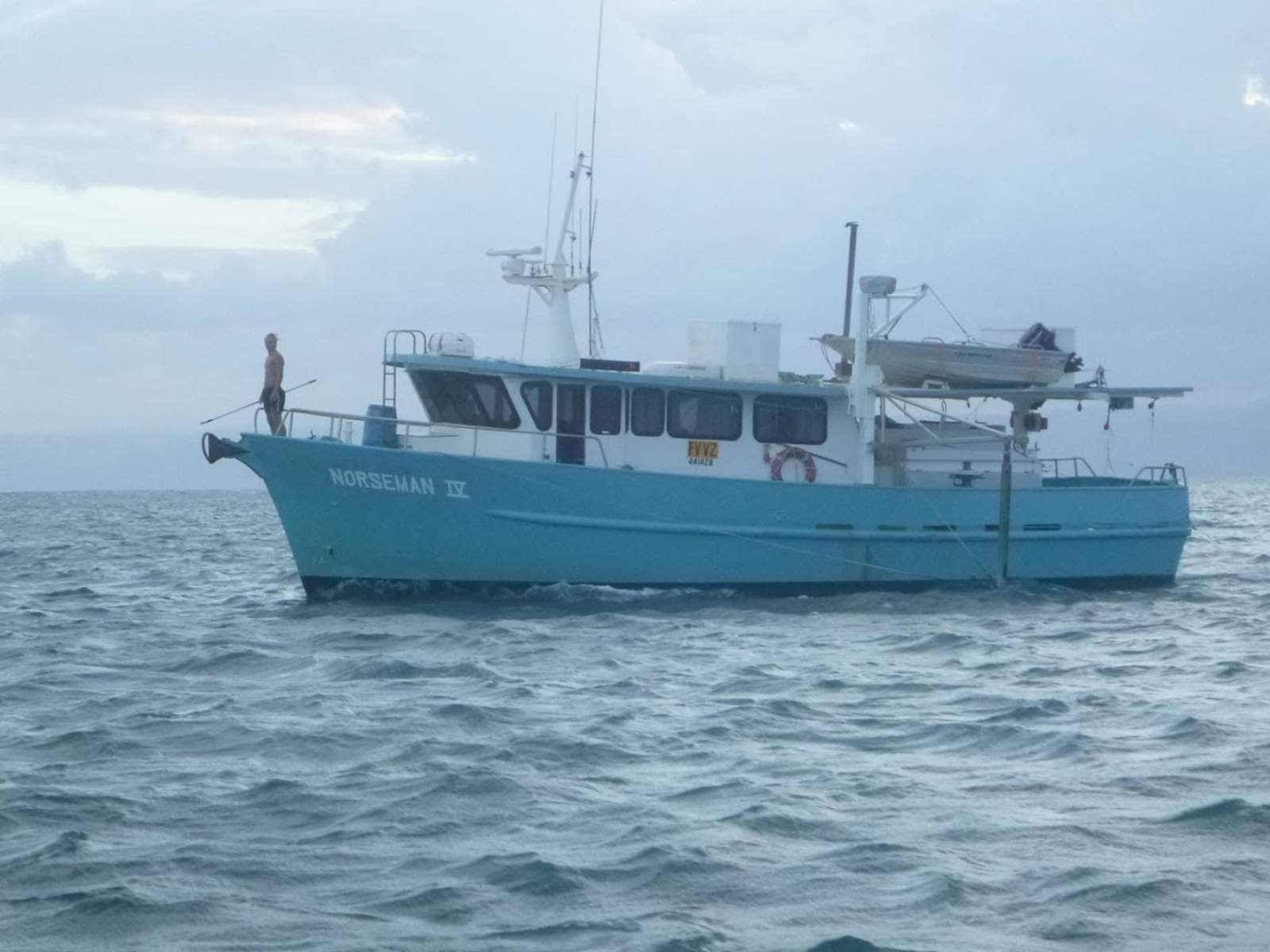 Alloy Spanish Mackerel fishing vessel