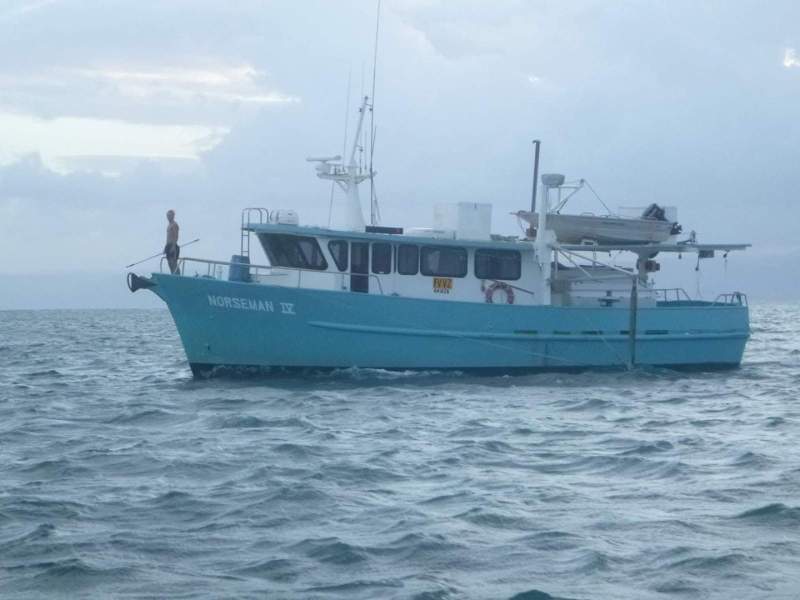 Alloy Spanish Mackerel fishing vessel
