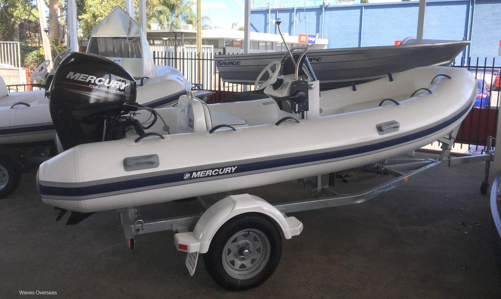 Mercury Oceanrunner 420 RIB Hypalon
