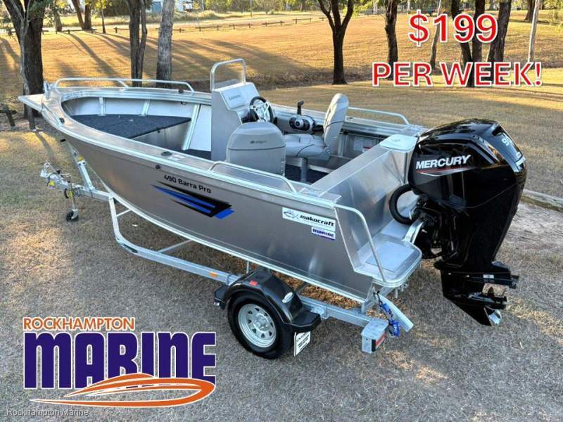 Makocraft 490 Barra Pro Side Console BOAT PACKAGE FROM ROCKHAMPTON MARINE!!!