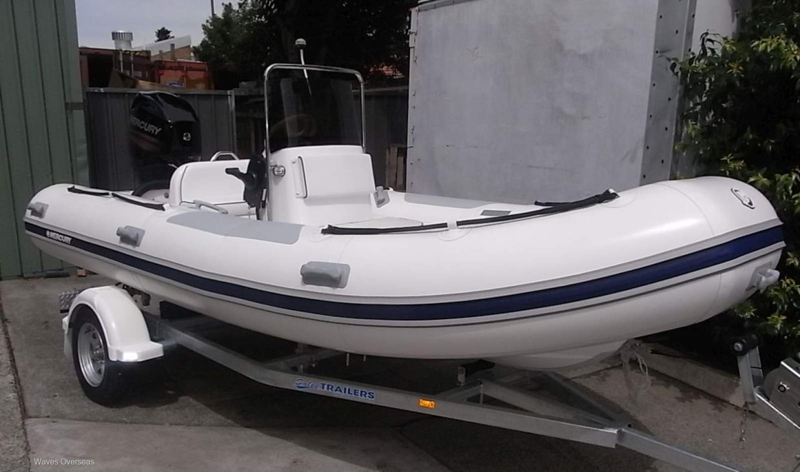 Mercury Oceanrunner 460 Hypalon RIB package