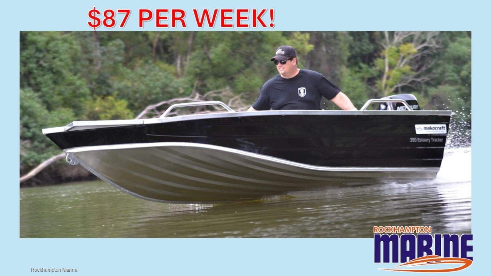 Makocraft 390 Estuary Tracker Open BOAT PACKAGE FROM ROCKHAMPTON MARINE!!!