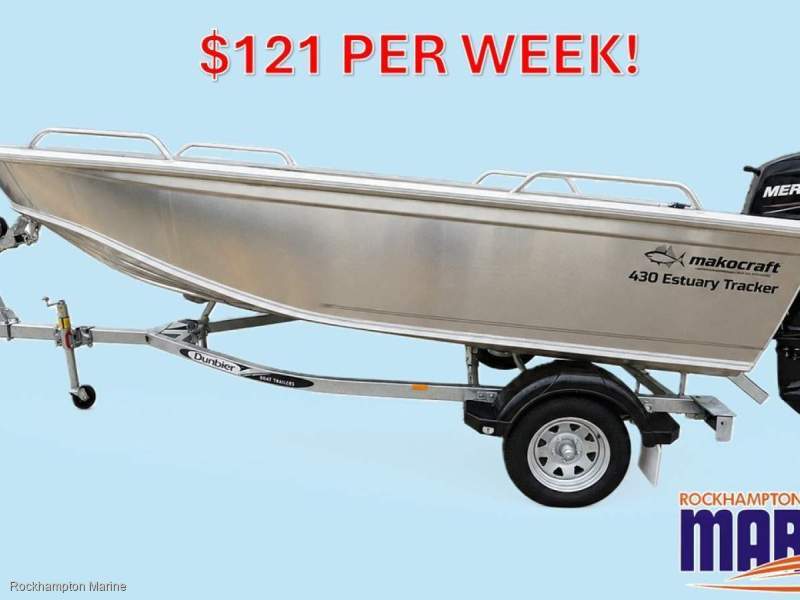 Makocraft 430 Estuary Tracker Open BOAT PACKAGE FROM ROCKHAMPTON MARINE!!!
