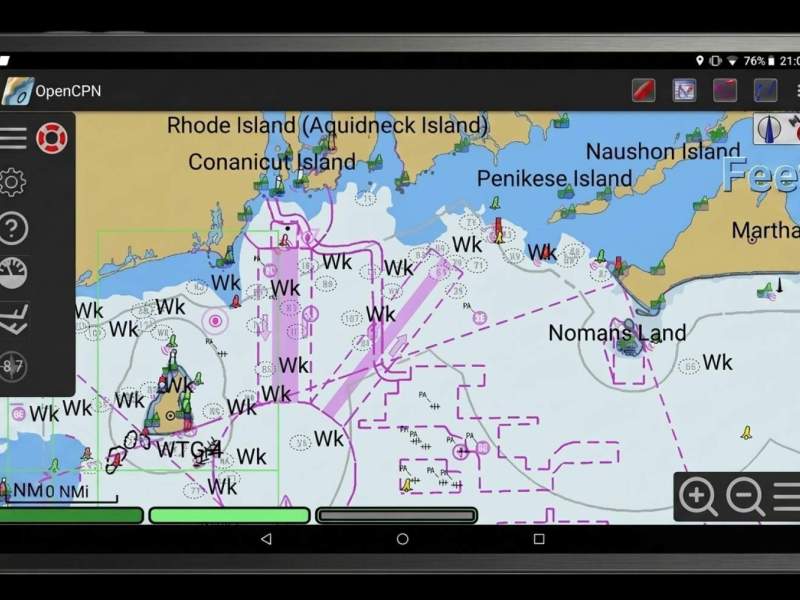Dolphin 11 Inch Tablet Chartplotter with free New Zealand Charts