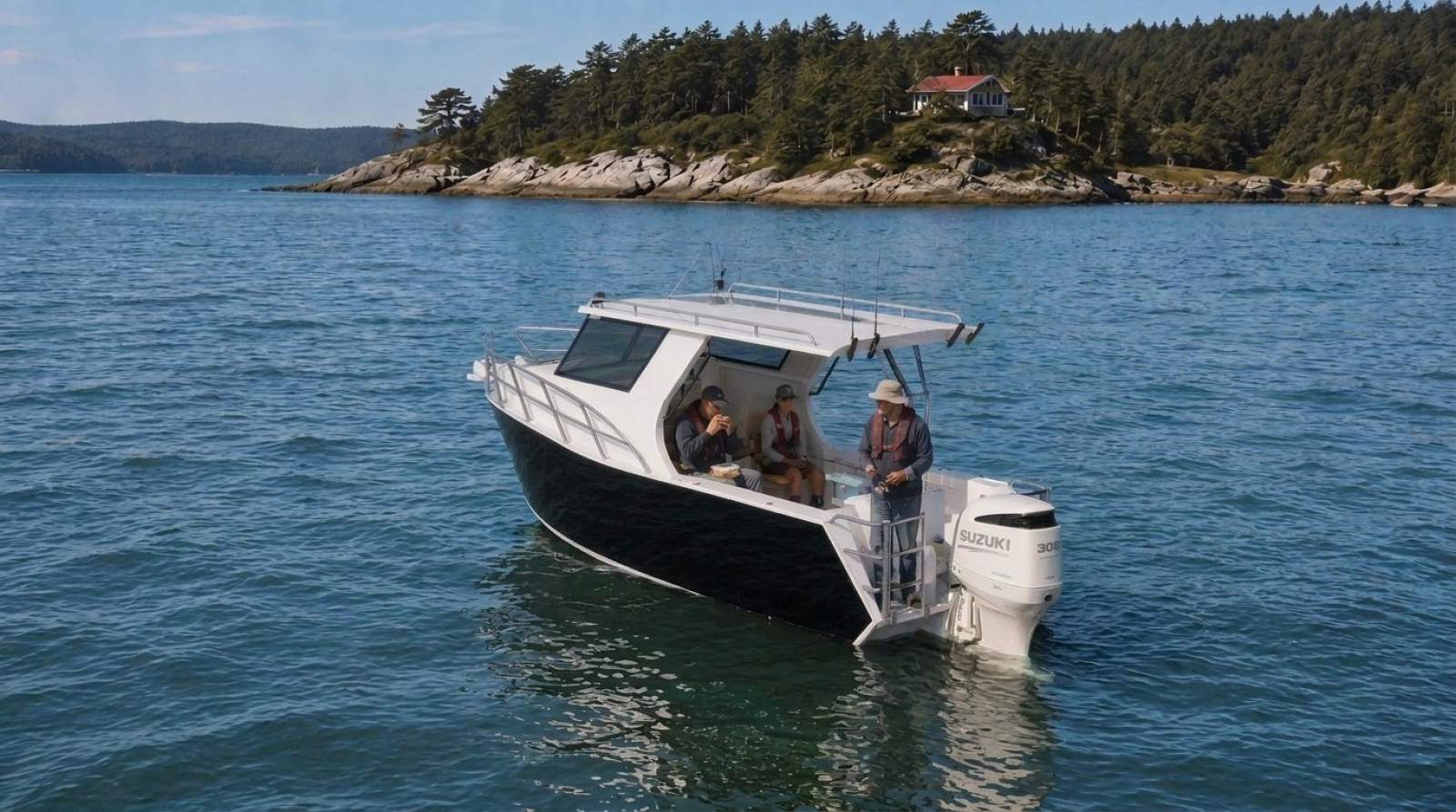 Stalwart Marine HC7800 7.80 Meter Half Cabin - Plate Alloy Offshore