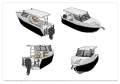 Stalwart Marine HC7800 7.80 Meter Half Cabin - Plate Alloy Offshore