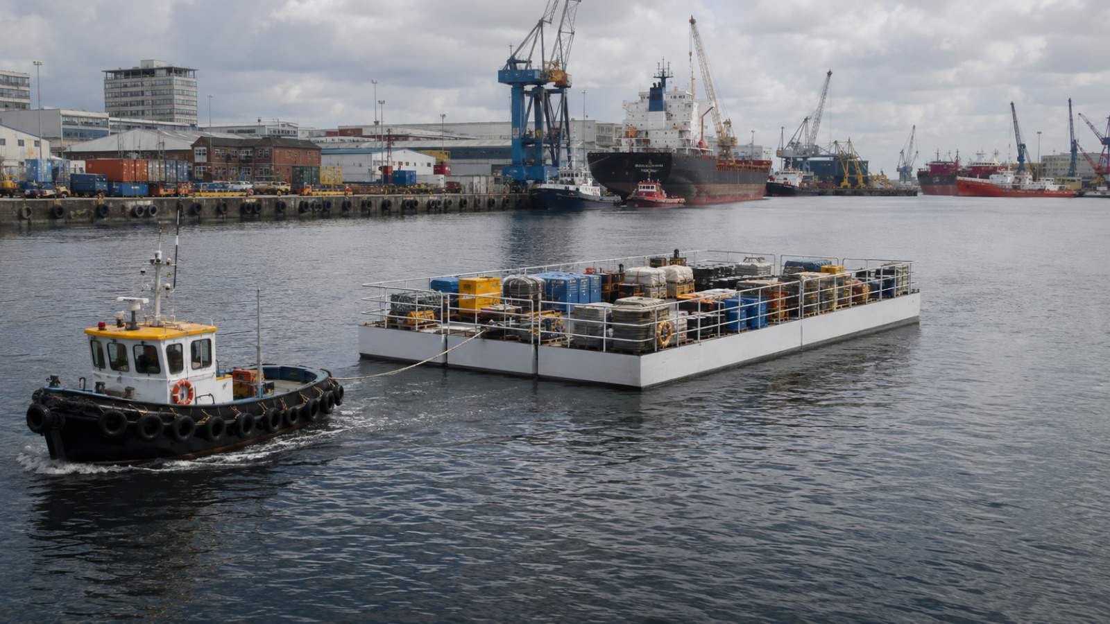 Stalwart Marine Road Transportable Deck Barge