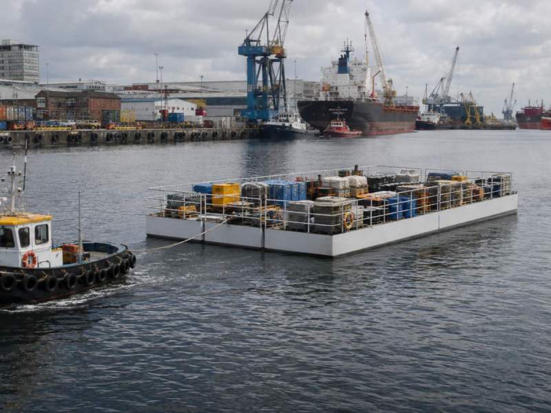 Stalwart Marine Road Transportable Deck Barge