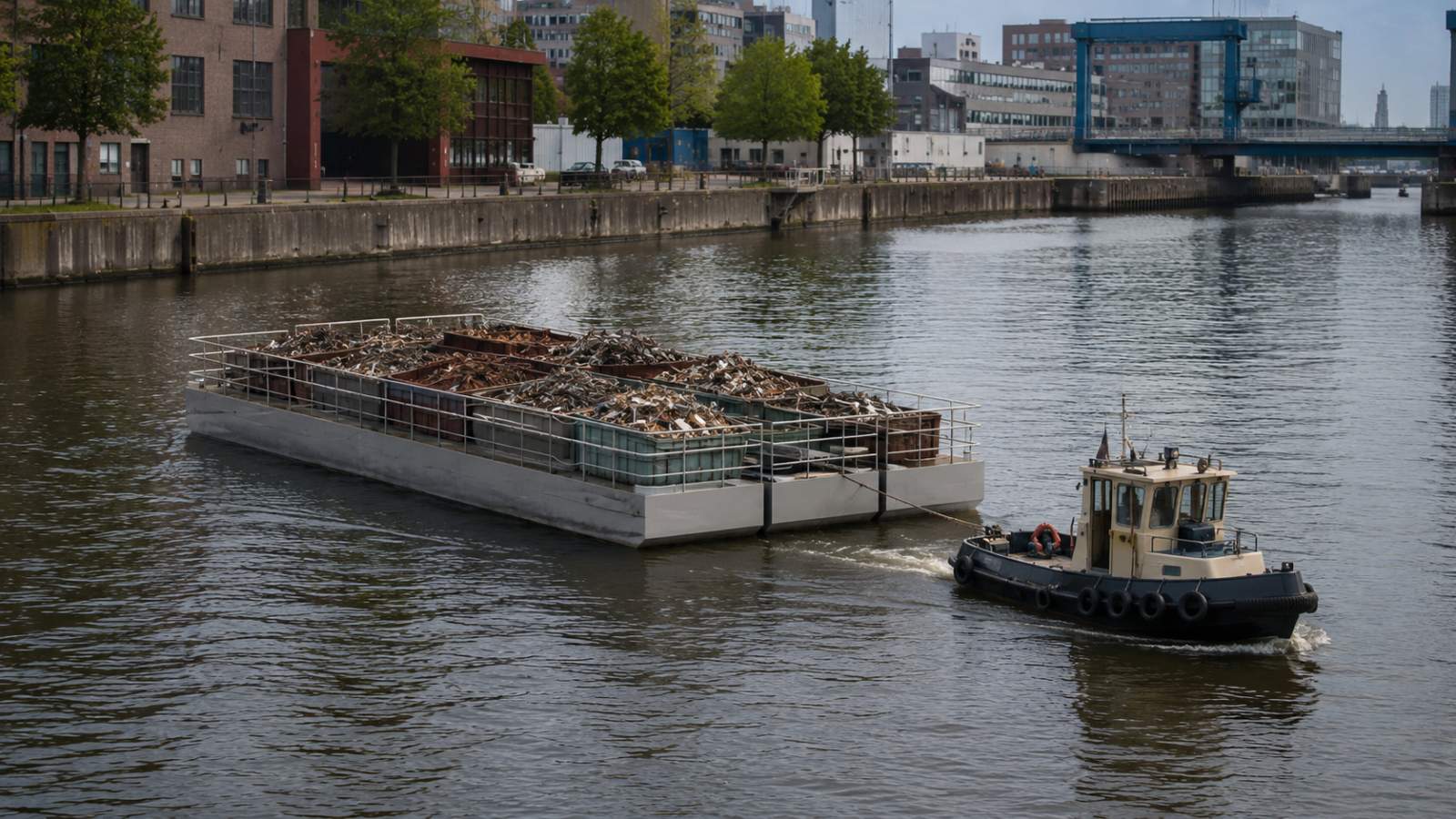 Stalwart Marine Road Transportable Deck Barge