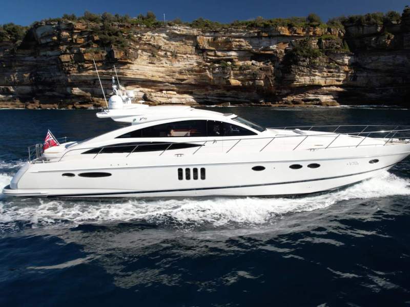 Princess V70 Sports Yacht - Totally Refit, 3,300HP, 40-Knots