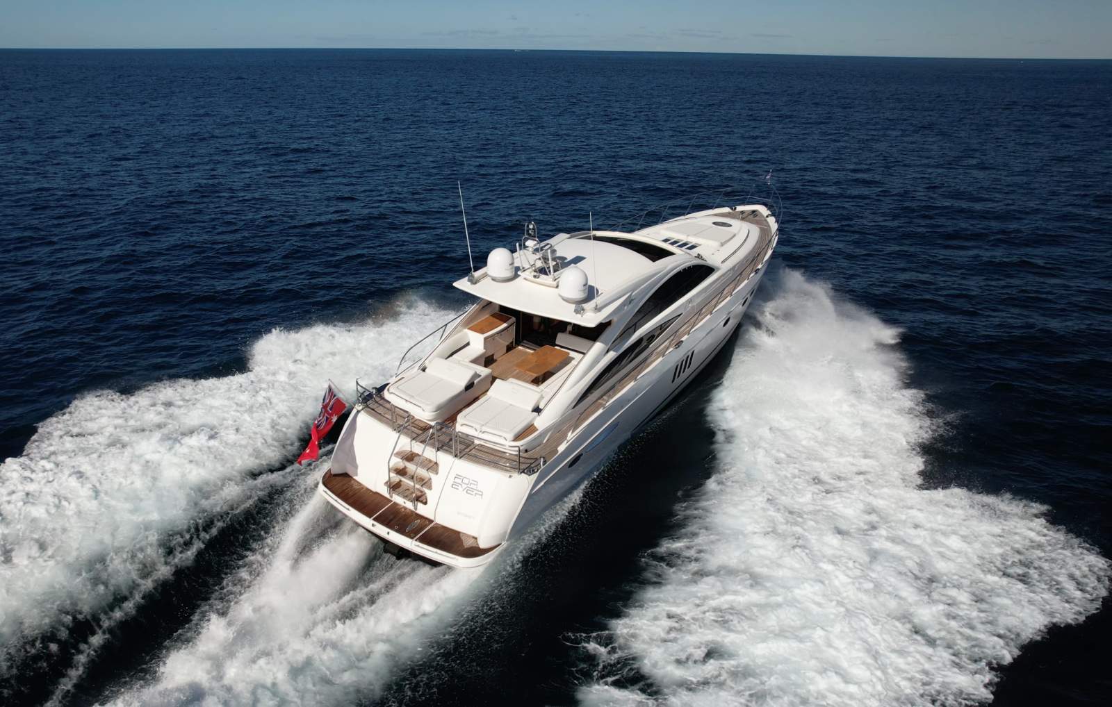 Princess V70 Sports Yacht - Totally Refit, 3,300HP, 40-Knots