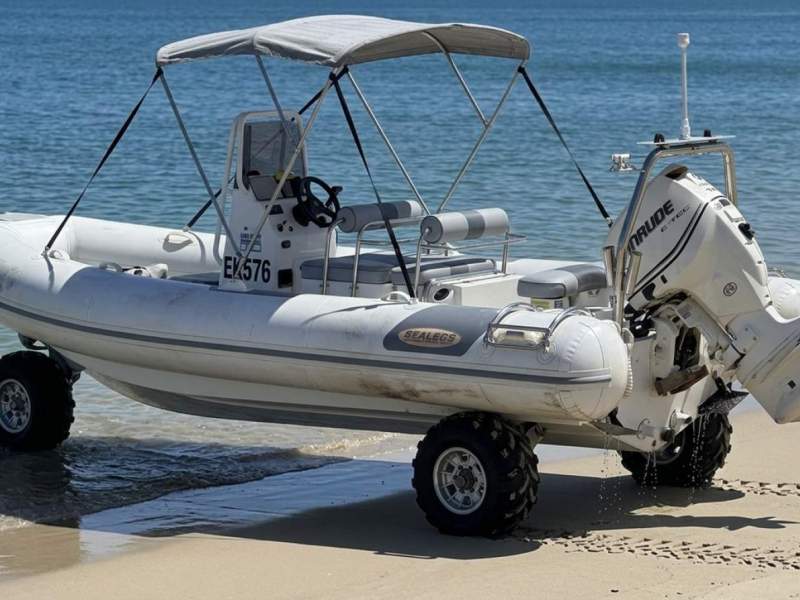 Sealegs 7.1 RIB SLI with Upgraded All Wheel Drive & Extended Runtime