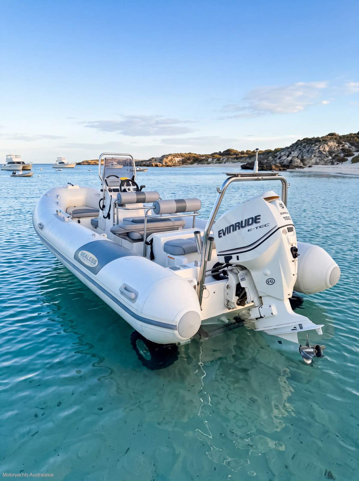 Sealegs 7.1 RIB SLI with Upgraded All Wheel Drive & Extended Runtime