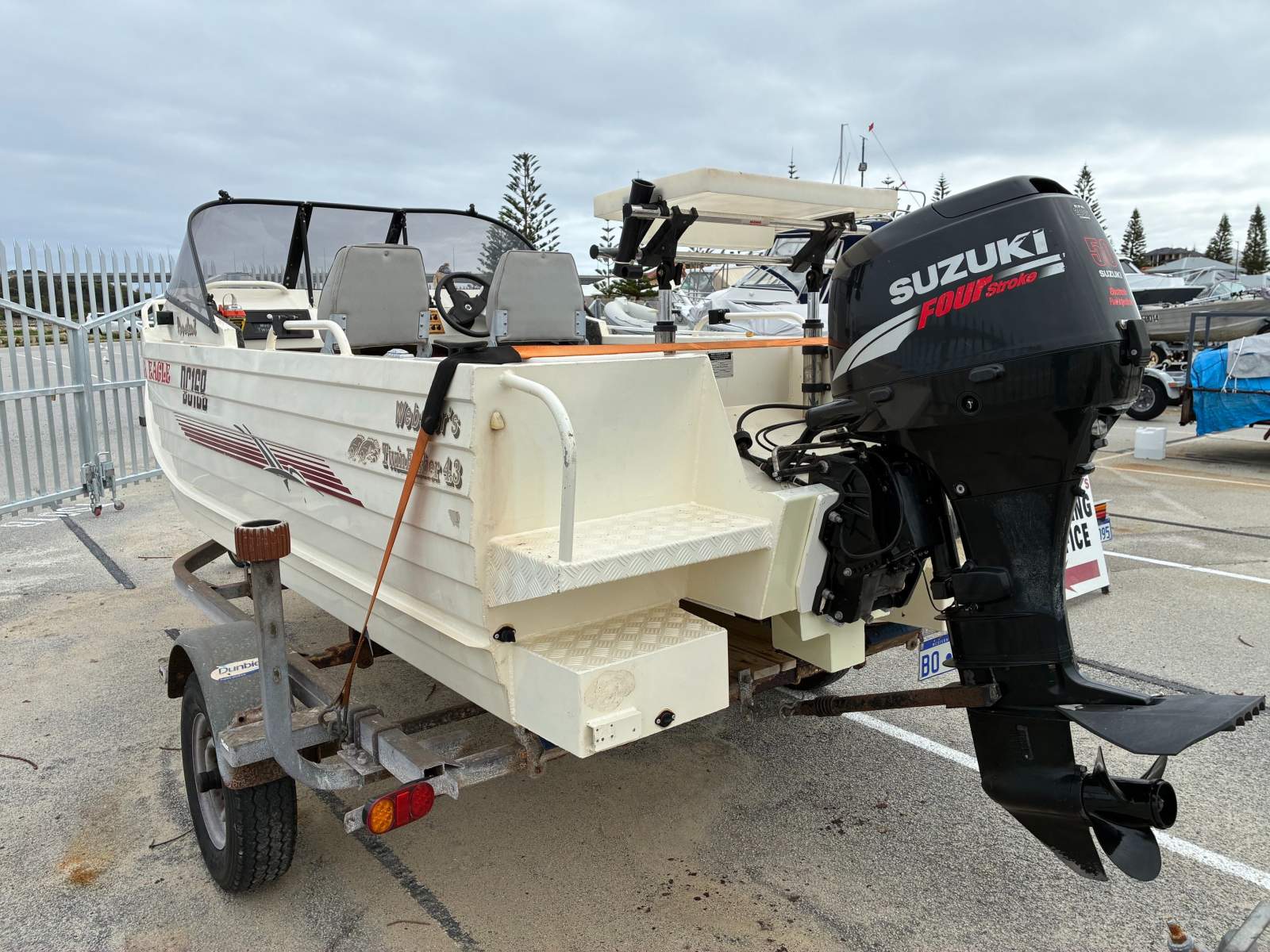 Websters Twinfisher 4.3 Runabout
