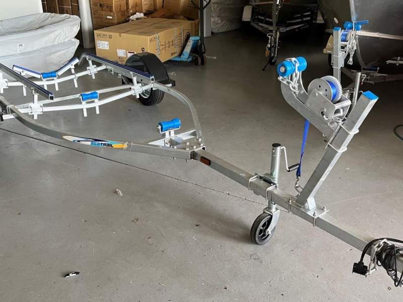 Brand new Sea Trail 4.2m boat trailers with free spare wheel & bracket