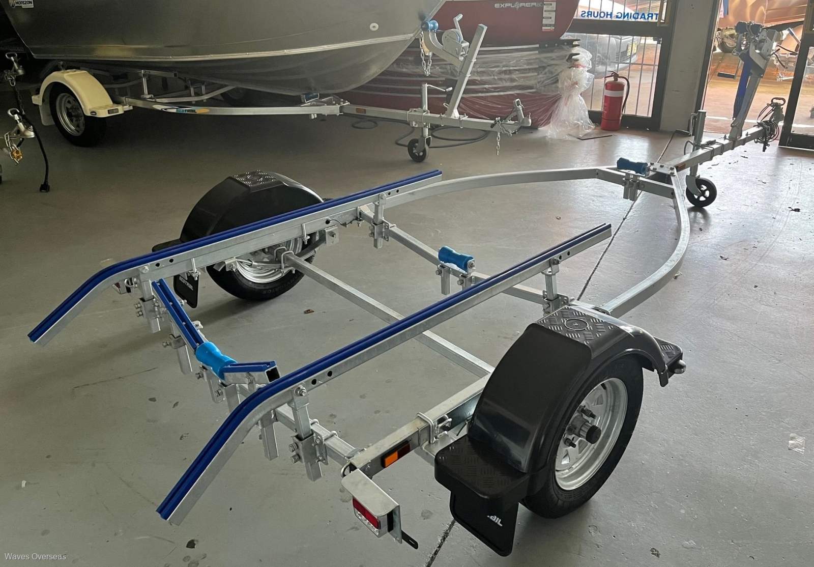 New Brand new Sea Trail 4.2m boat trailers with free spare wheel & bracket