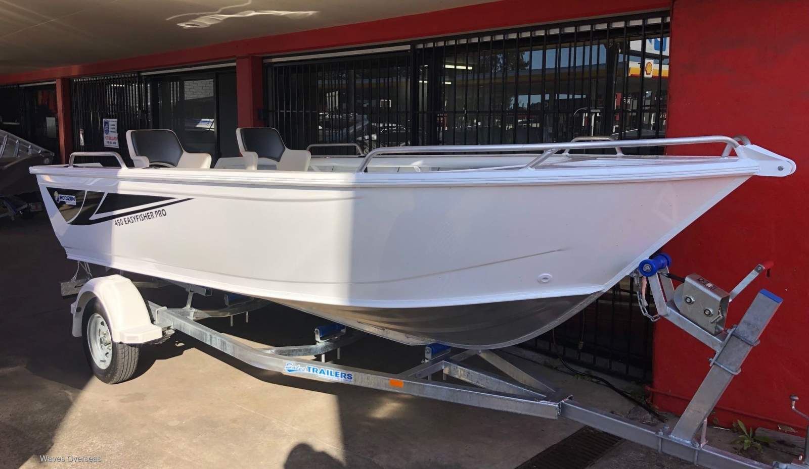 Horizon Aluminium Boats 450 Easyfisher PRO package with Mercury 40hp and trailer to suit