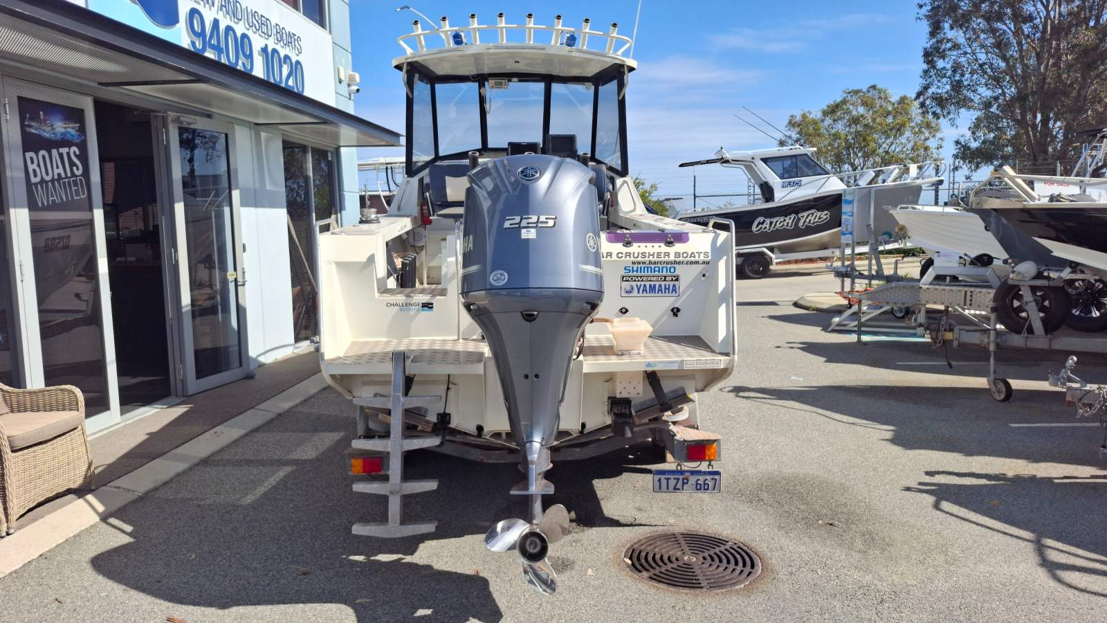 Bar Crusher 640HT With 2021 Yamaha 225HP!! (205 Hours)