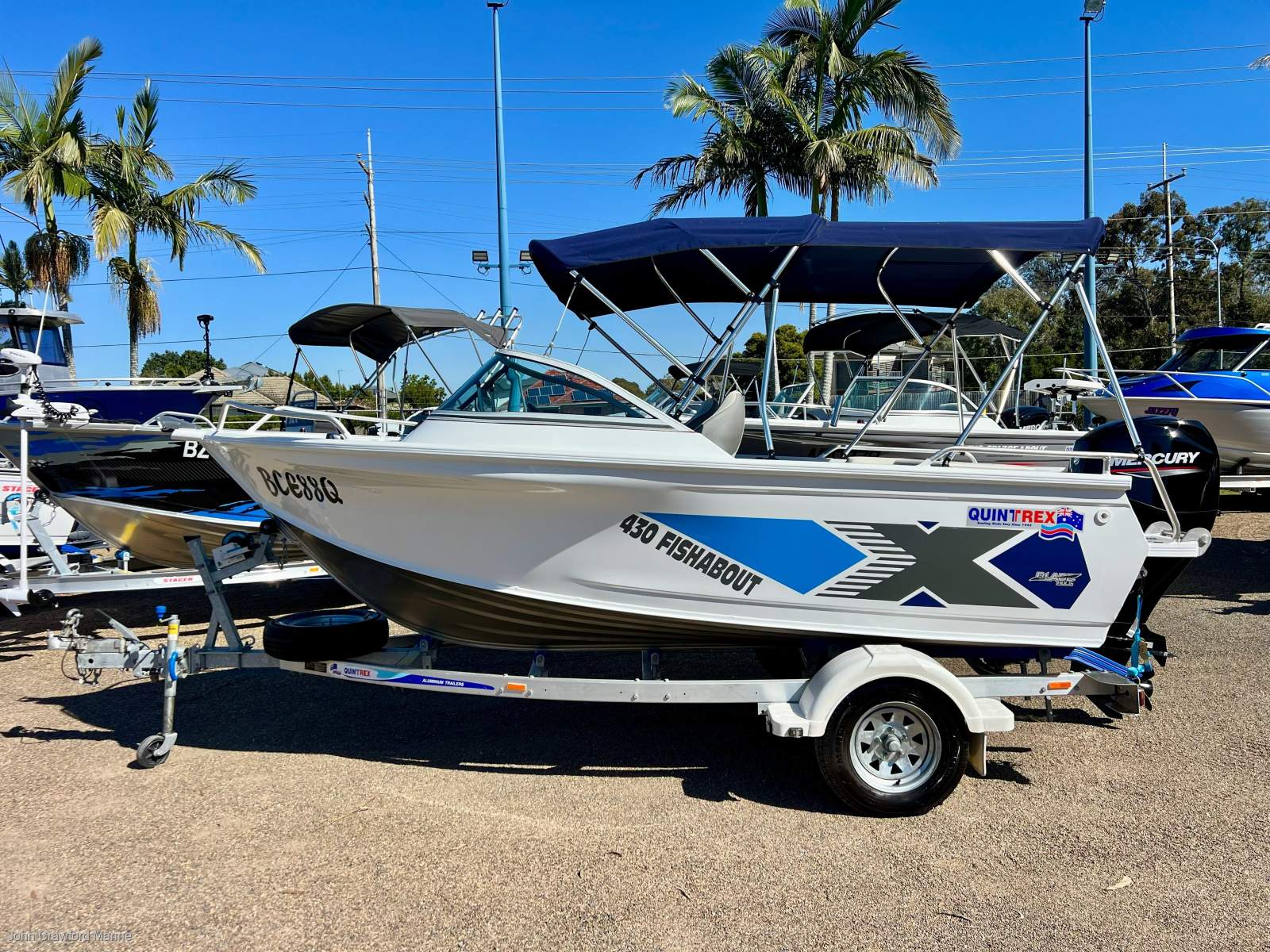 Quintrex 430 Fishabout with Blade Hull