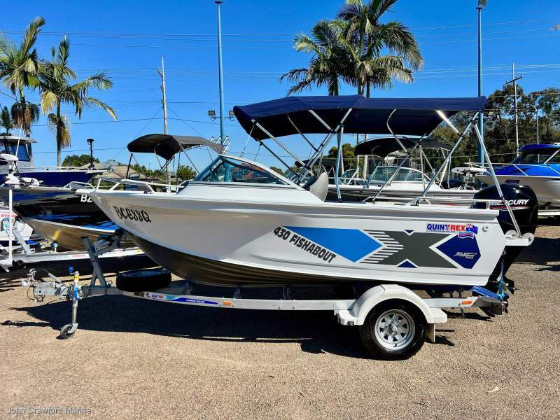 Quintrex 430 Fishabout with Blade Hull