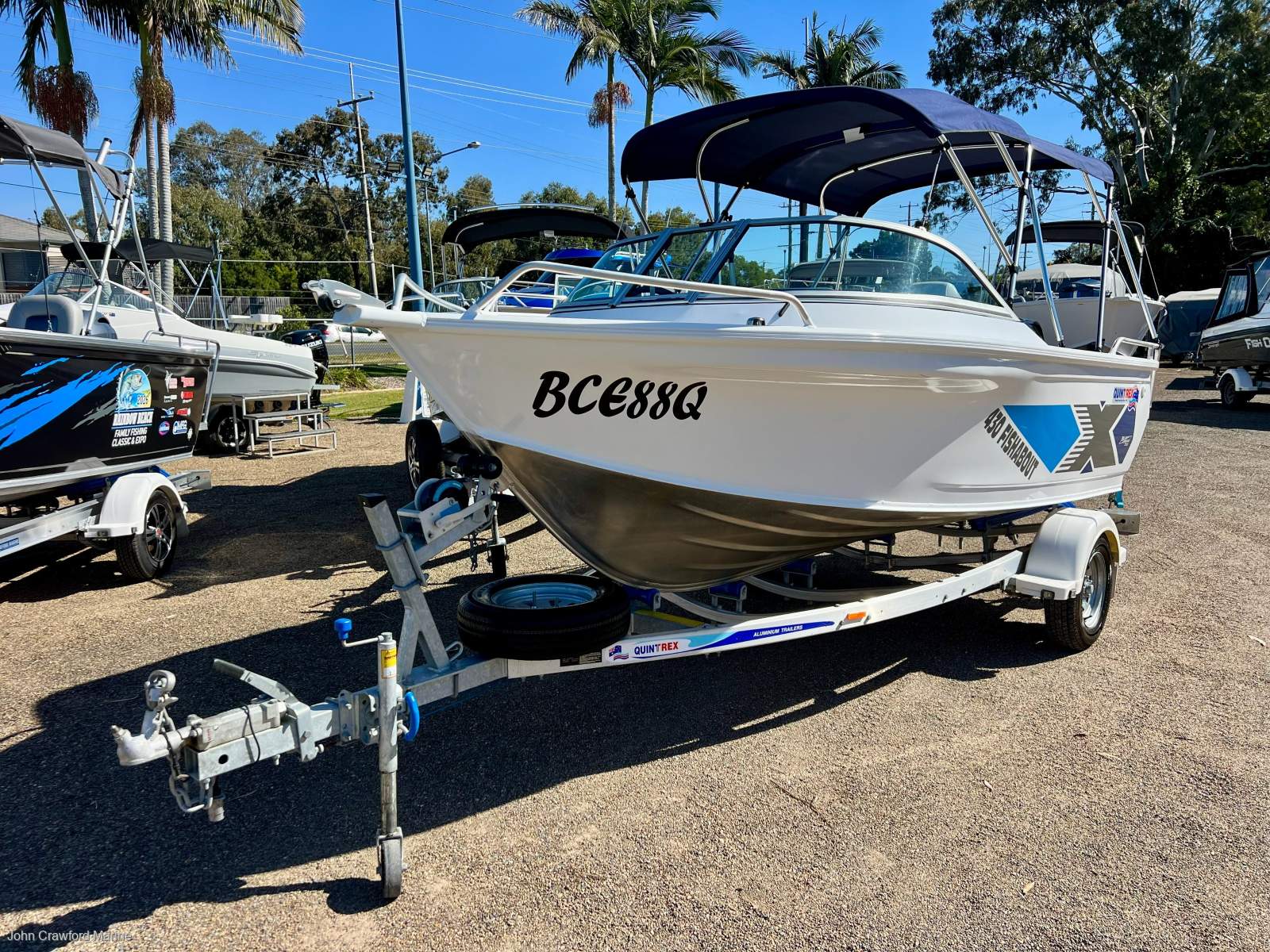 Quintrex 430 Fishabout with Blade Hull