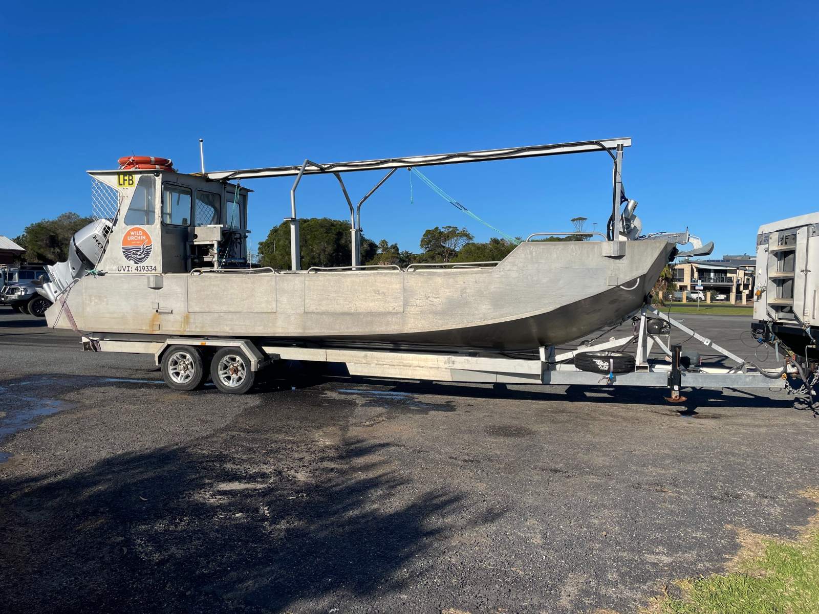 T Craft Oyster Punt - work boat diving/aquaculture/construction