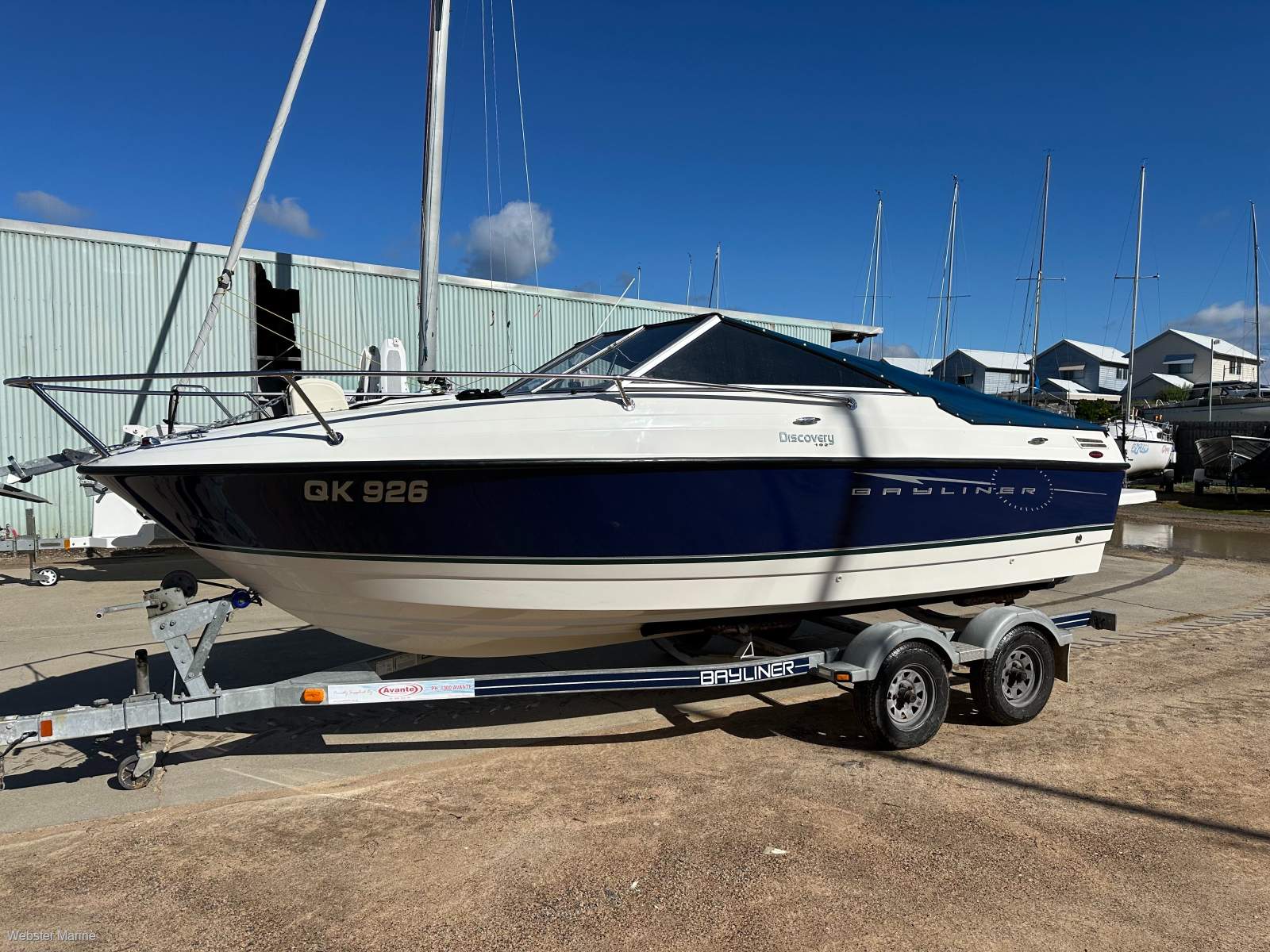 Bayliner 192 Discovery Cuddy Cabin