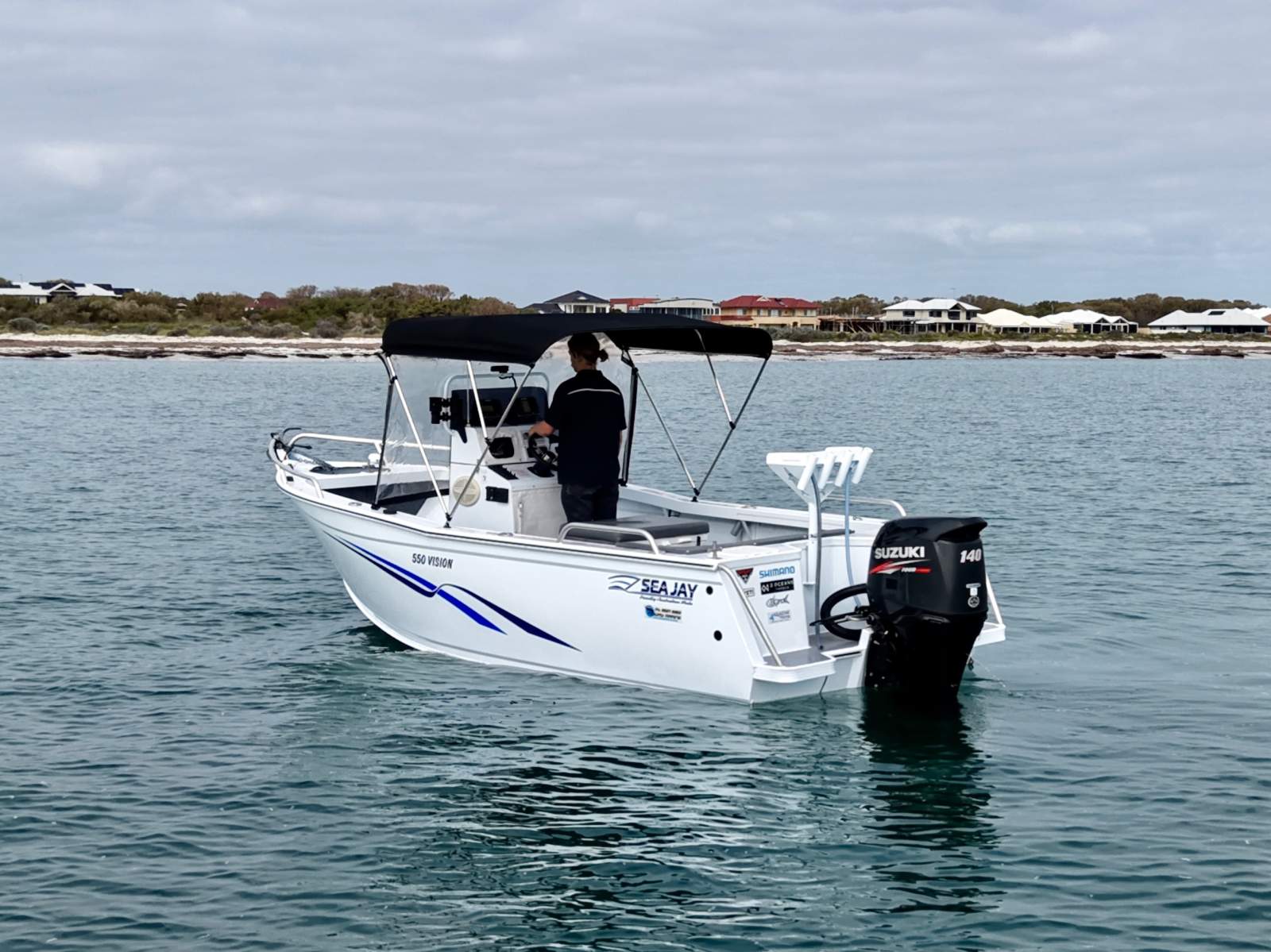 Sea Jay 5.50 Vision Centre Console Low Hours Mint Condition
