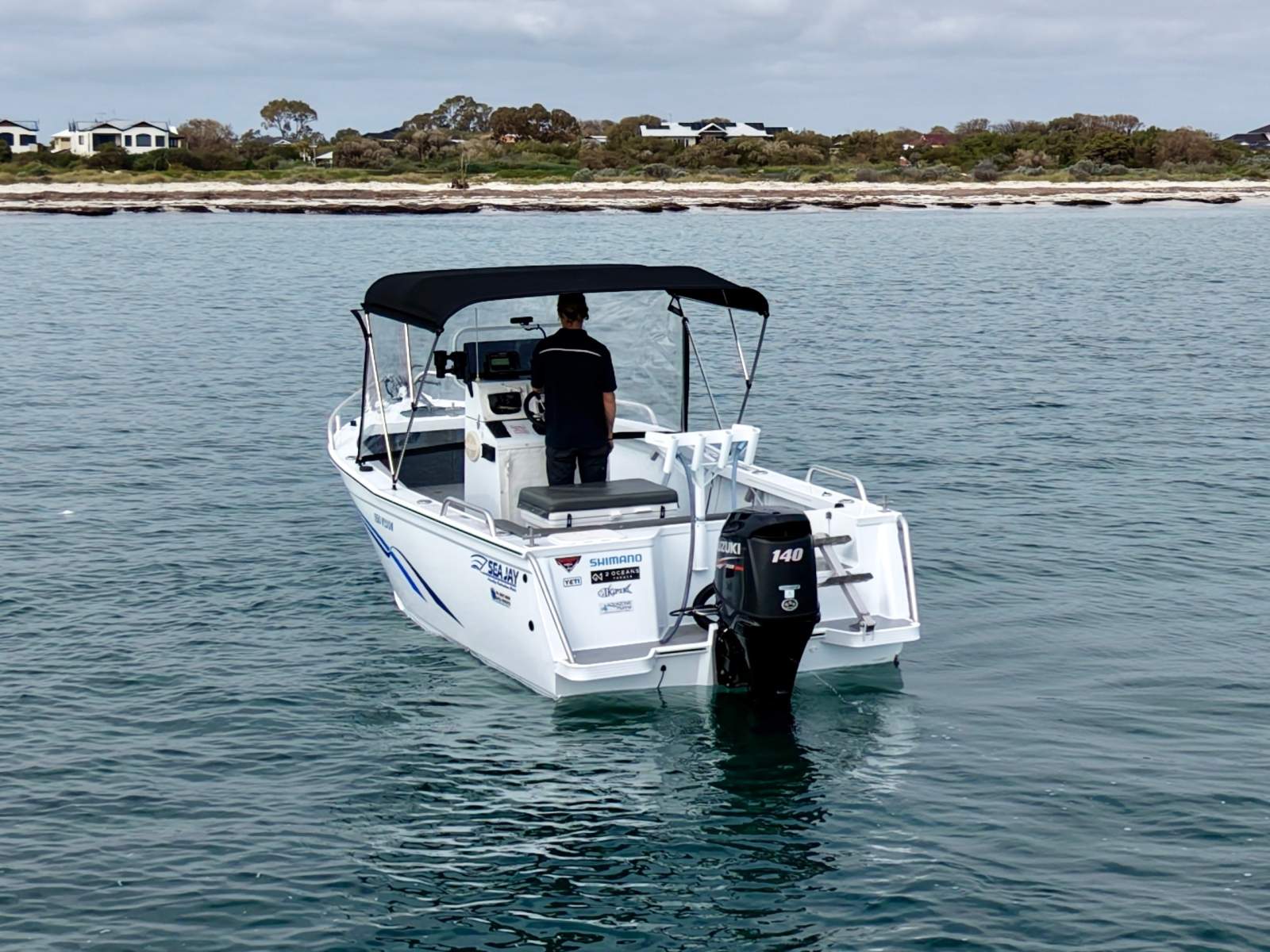 Sea Jay 5.50 Vision Centre Console Low Hours Mint Condition