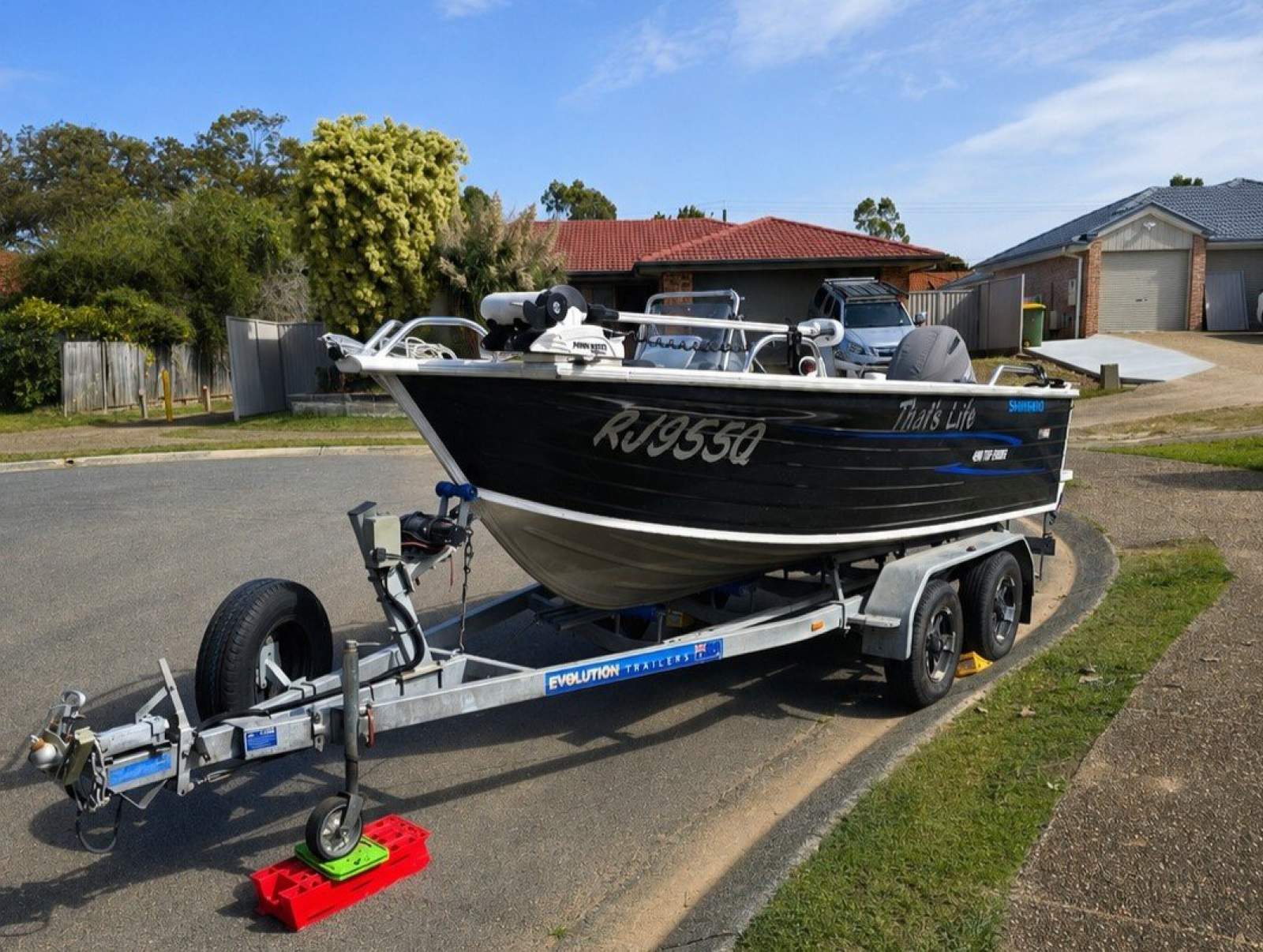 Quintrex 490 Top Ender Side Console