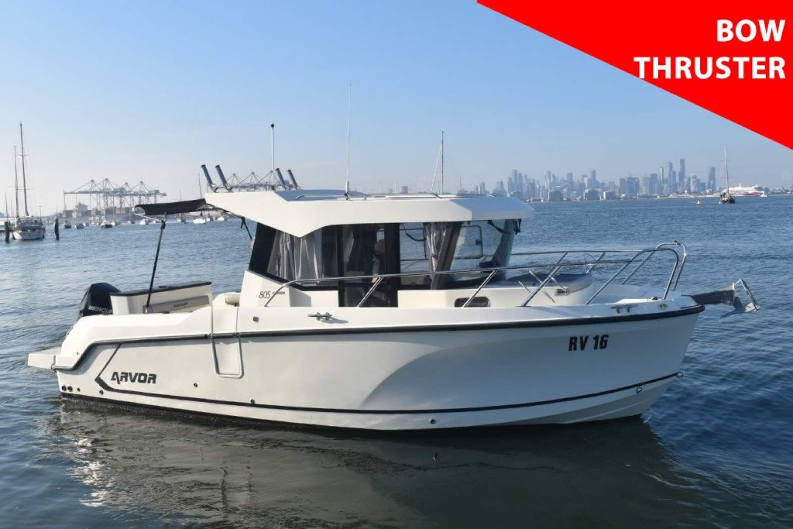 Arvor 805 Sportsfish - WITH BOW THRUSTER