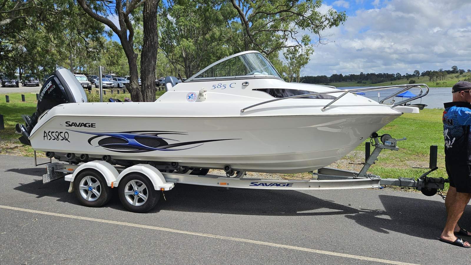 Savage 585C Immaculate condition - suit new boat buyer
