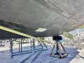 Riviera 43 Open Flybridge Extended to 45 Foot:Rudders, p brackets and Shafts damaged