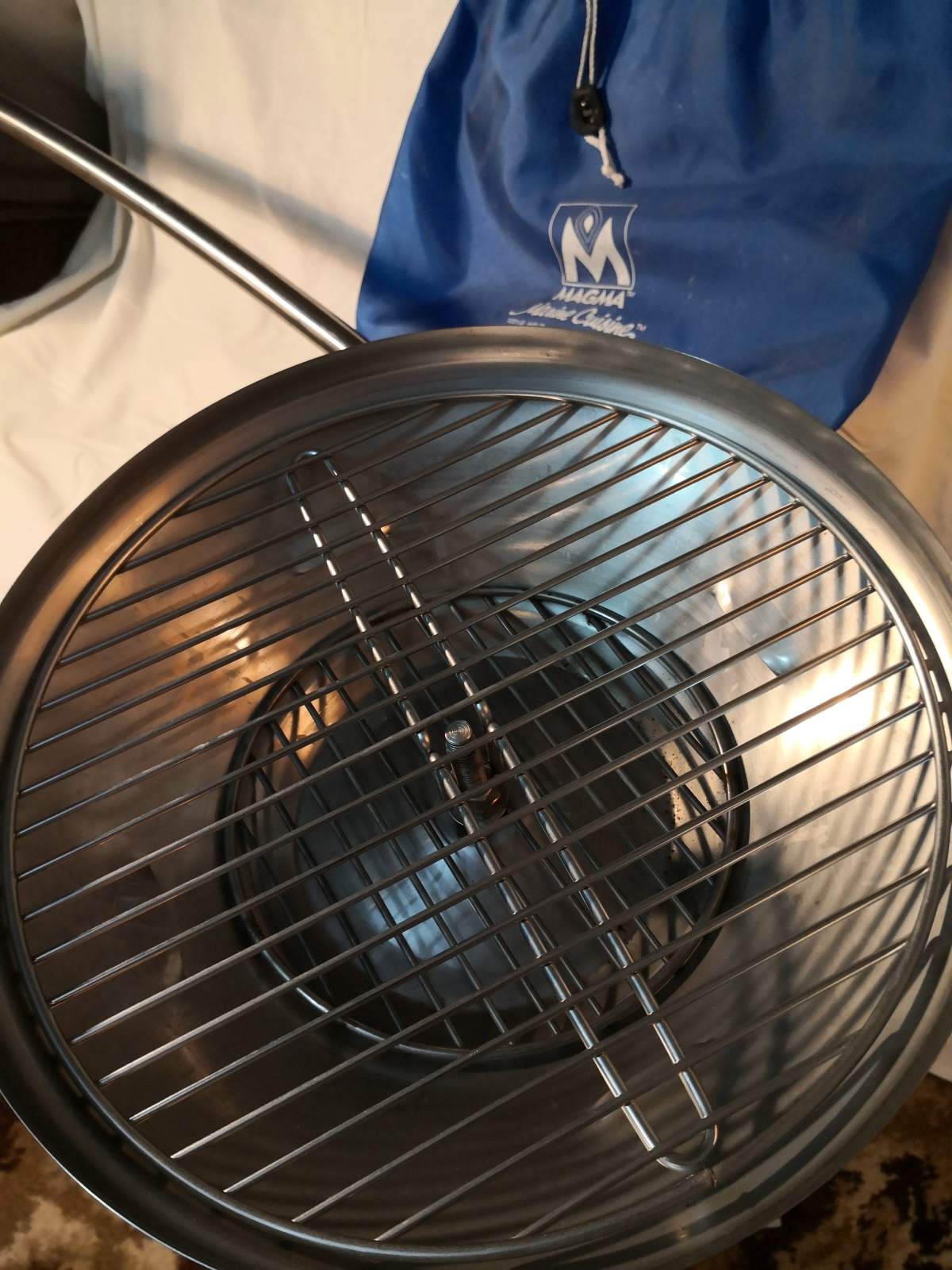 Stainless Steel Magma"Kettle 2" charcoal barbecue