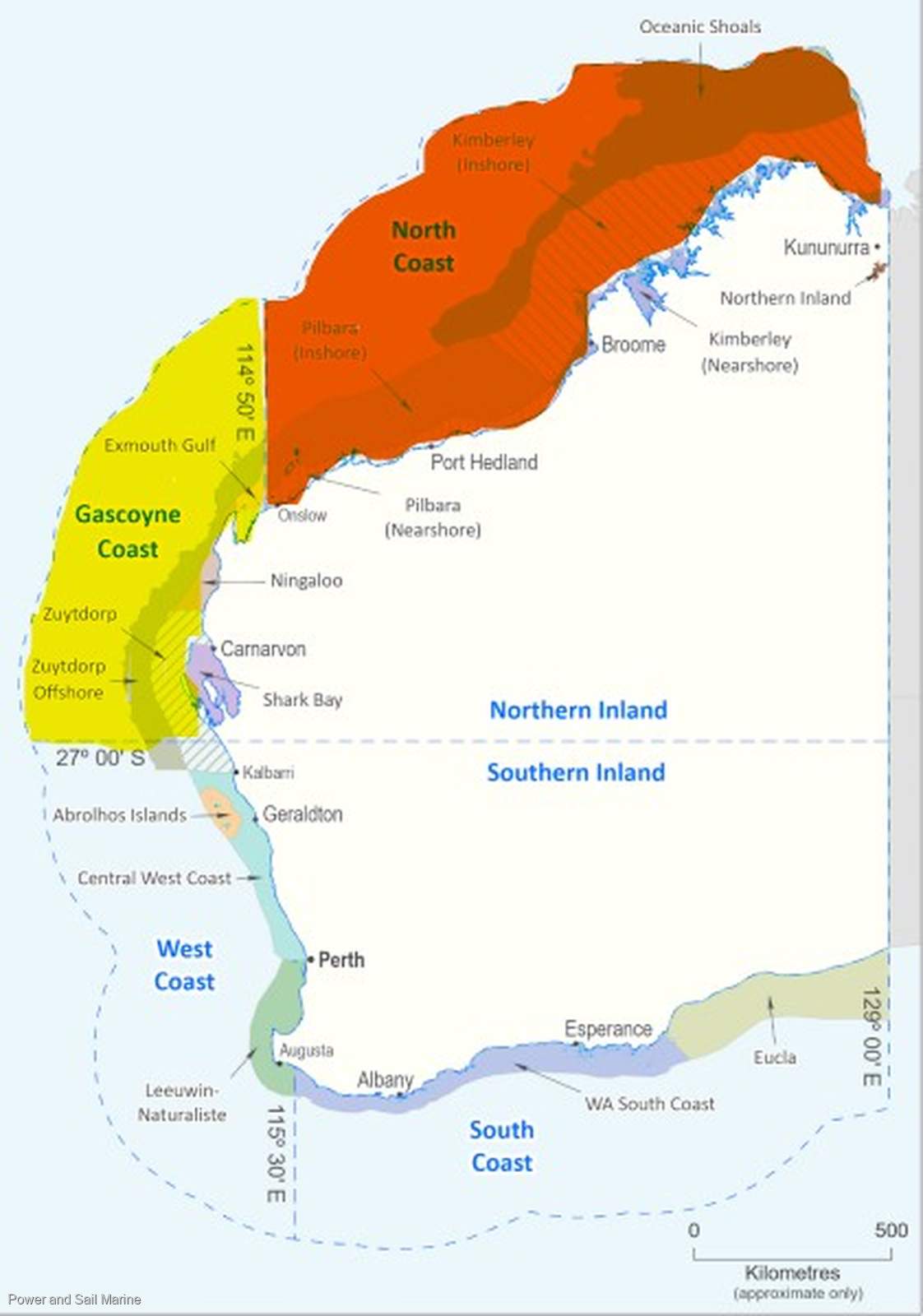 Dual Zone FTOL Gascoyne + Pilbara/Kimberley (North Coast)