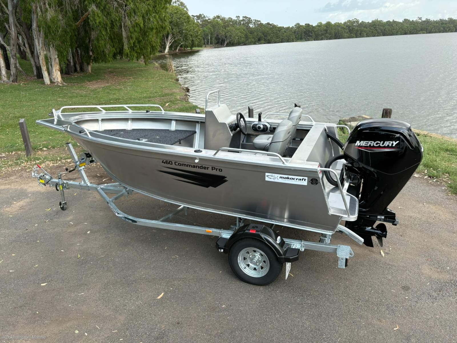 Makocraft 460 Commander Pro Side Console + 75HP MERCURY BOAT PACKAGE FROM ROCKY MARINE!!