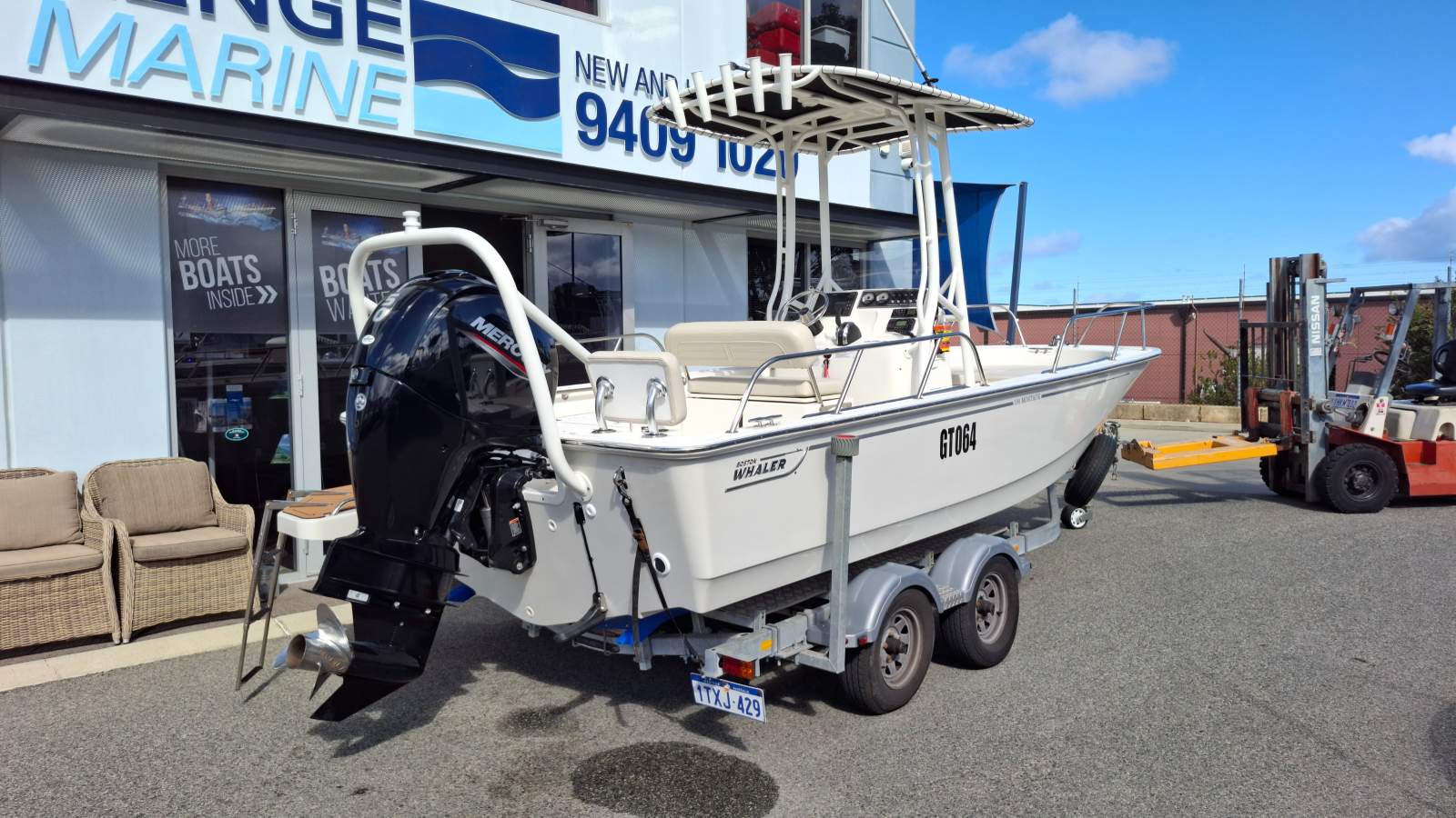 Boston Whaler 190 Montauk With Mercury 150HP
