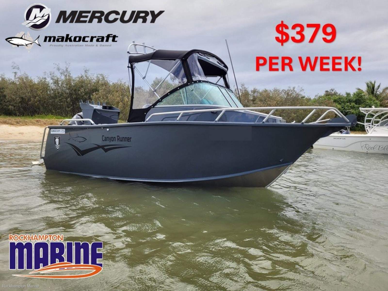 Makocraft 591 Canyon Runner BOAT PACKAGE FROM ROCKHAMPTON MARINE!!!
