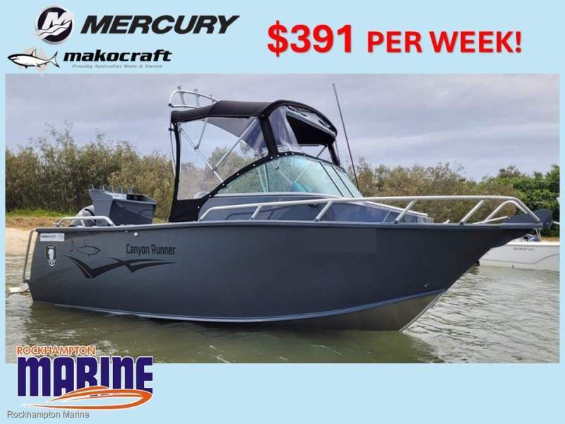 Makocraft 631 Canyon Runner BOAT PACKAGE FROM ROCKHAMPTON MARINE!!!