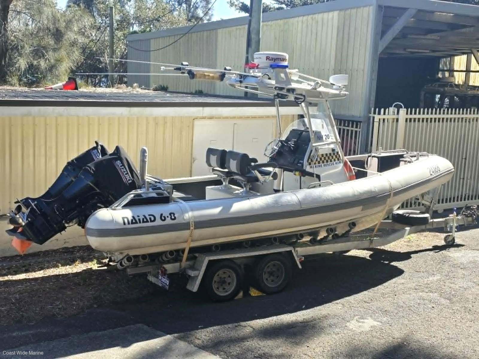 Naiad 6.8 RIB Commercial