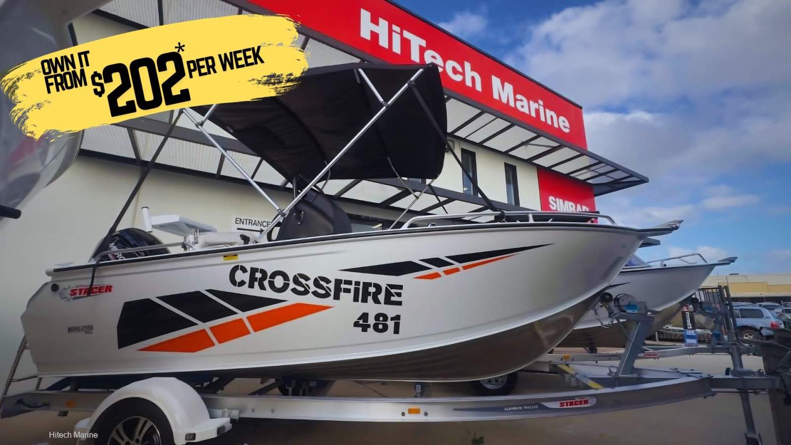 Stacer 481 Crossfire 2026 Stacer 481 CrossFire SC Mercury 75hp:Stacer 481 Crossfire 2026 Stacer 481 CrossFire SC Mercury 75hp