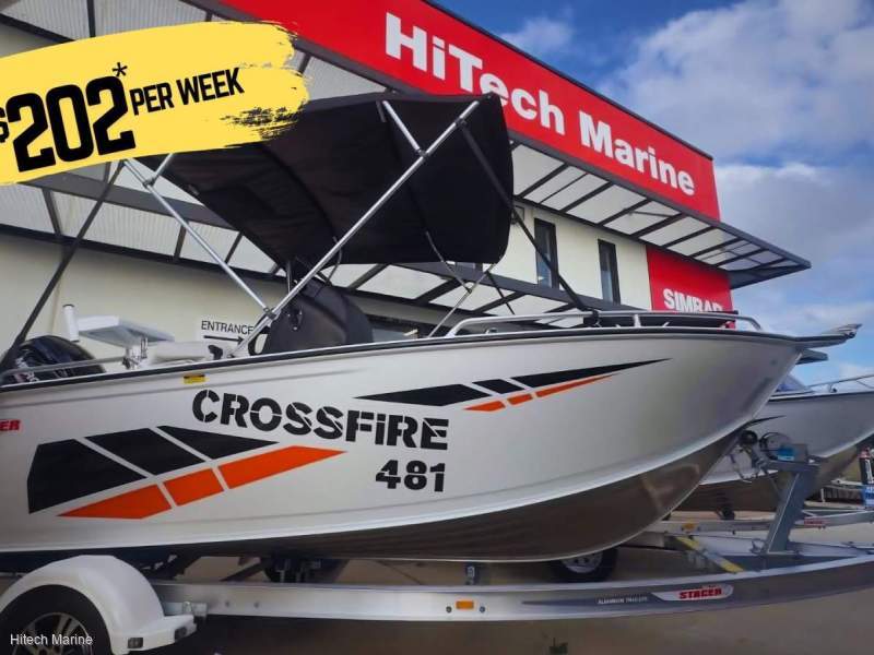 Stacer 481 Crossfire 2026 Stacer 481 CrossFire SC Mercury 75hp