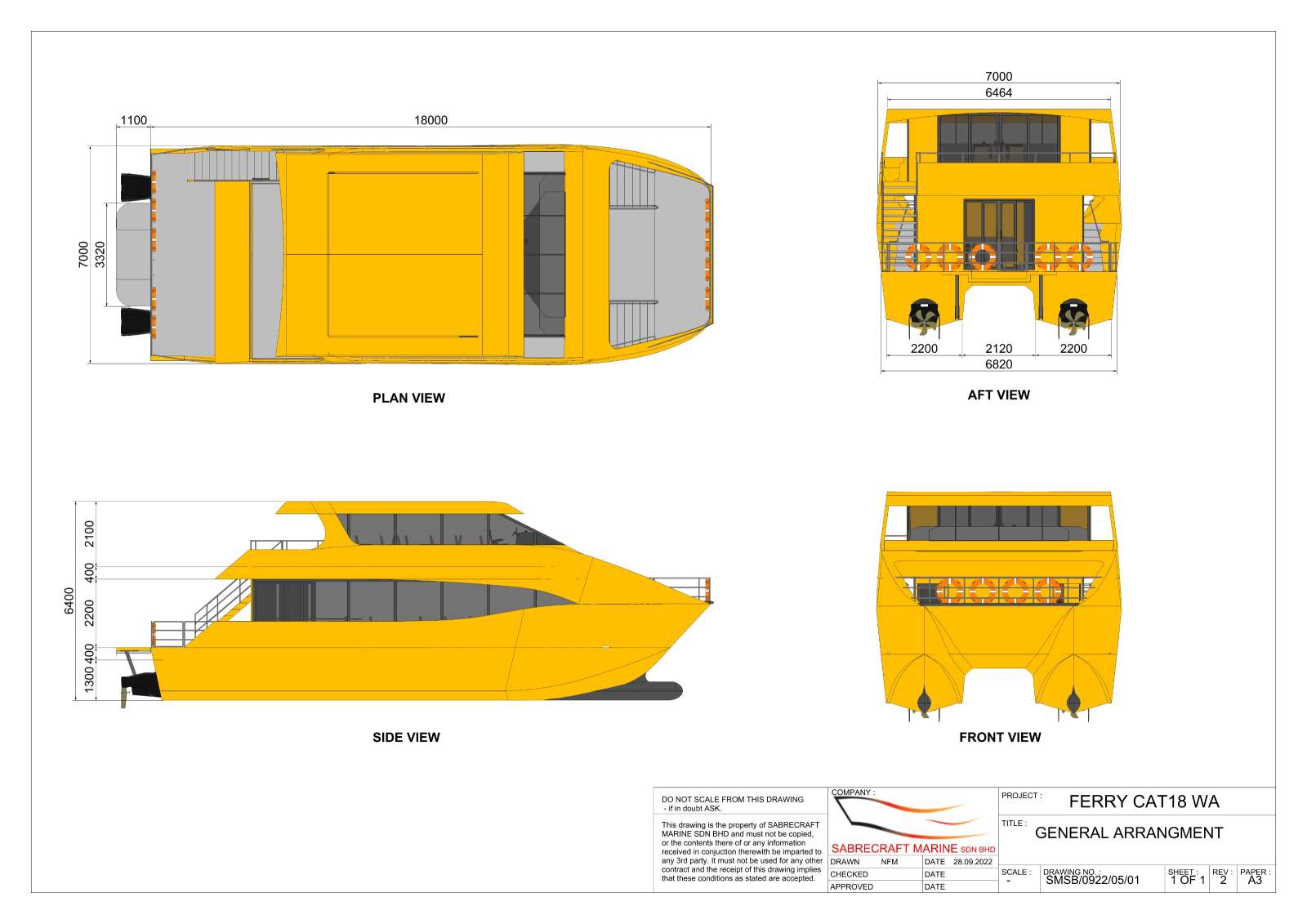 Stalwart Marine Ferry CAT - 18 meter Passenger Vessel / Charter / Cruise