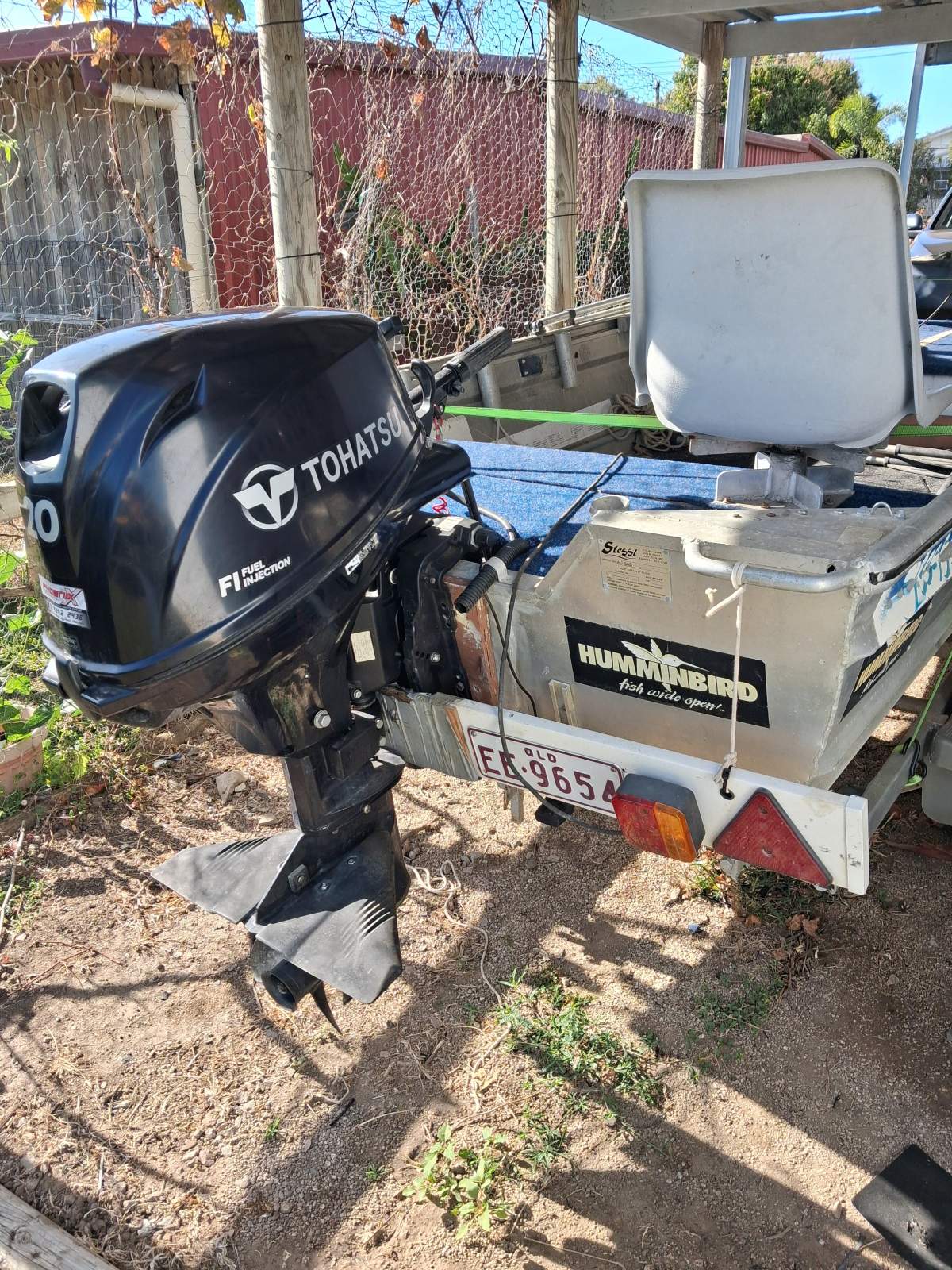 Aluminium Marine 3.7 Edge Punt 20 hp Tohatsu