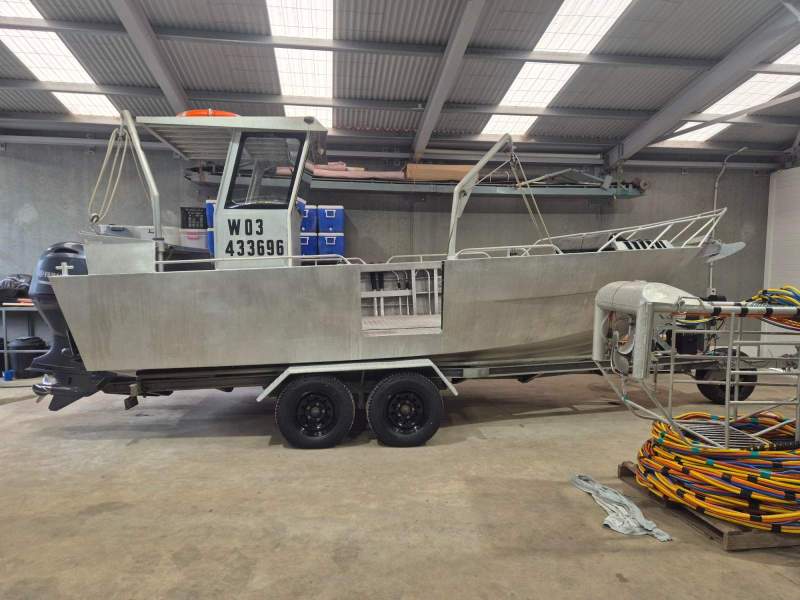 Ocean-Tech 7m Aluminium Abalone Dive Boat