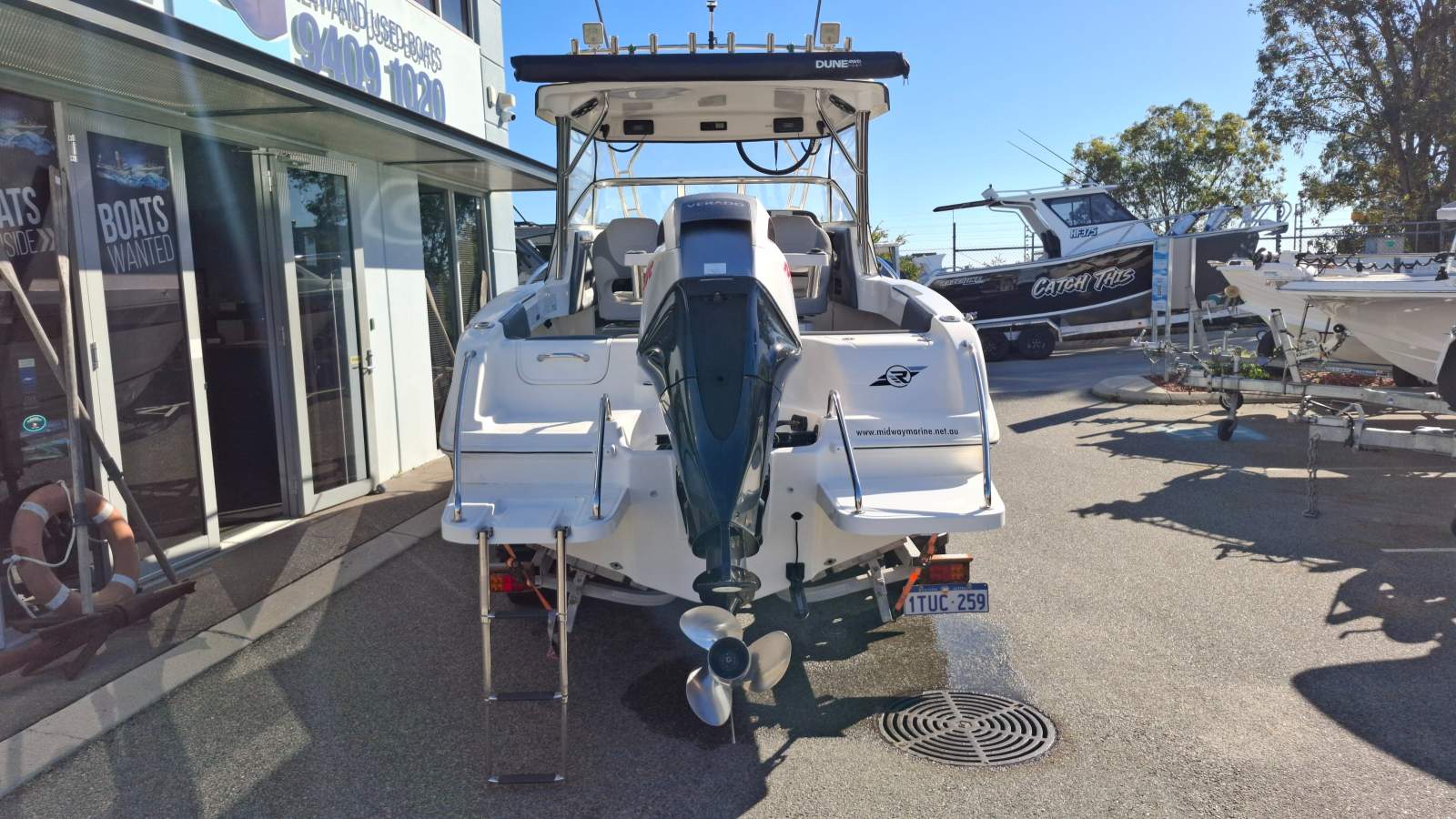Revival 640 Sportz Hardtop With Mariner Verado 150HP (Freshly serviced!)