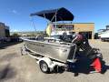 Quintrex 420 Renegade Tiller Steer SUIT NEW BOAT BUYER ONLY 10 HRS OLD