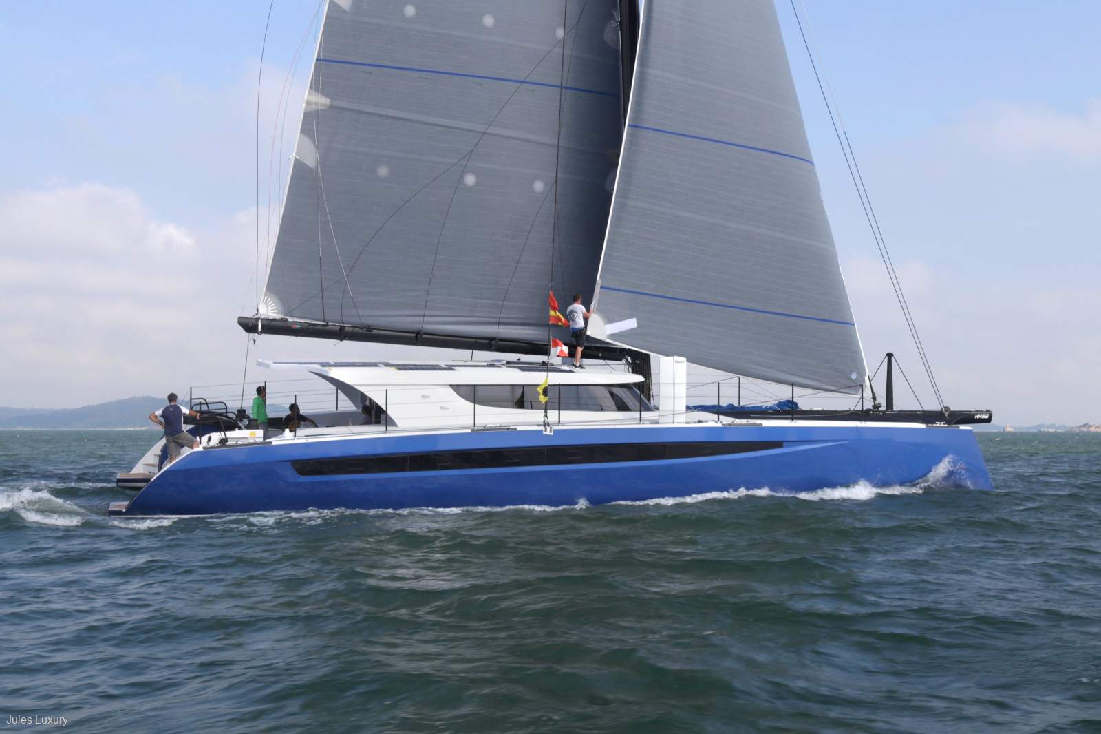 HH Catamarans HH66SC Fastest Carbon Performance Cruising Sail Catamaran