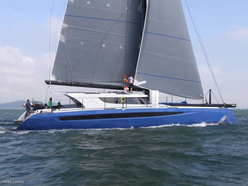 HH Catamarans HH66SC Fastest Carbon Performance Cruising Sail Catamaran